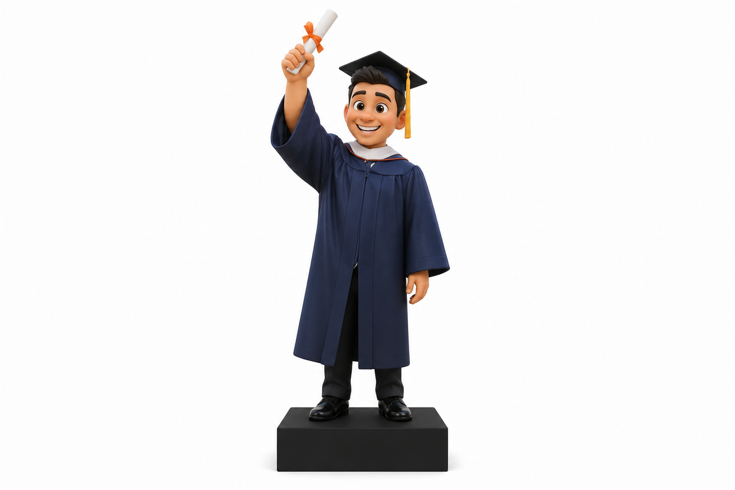Statuetta 3D Personalizzata Singola da Foto