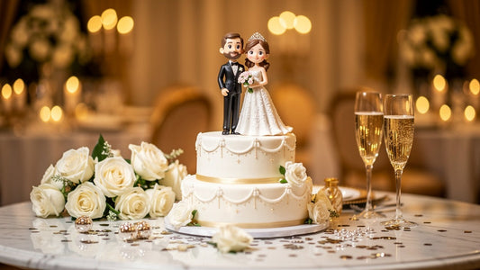 Cake Topper Matrimonio 3D Personalizzato — La Tendenza del 2026