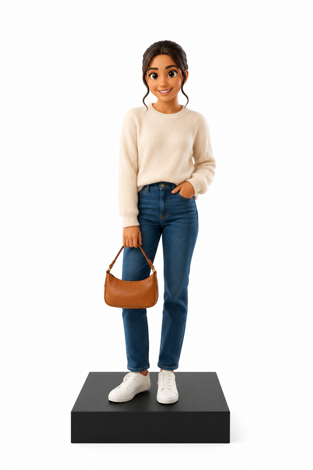 Statuetta 3D Personalizzata Singola da Foto